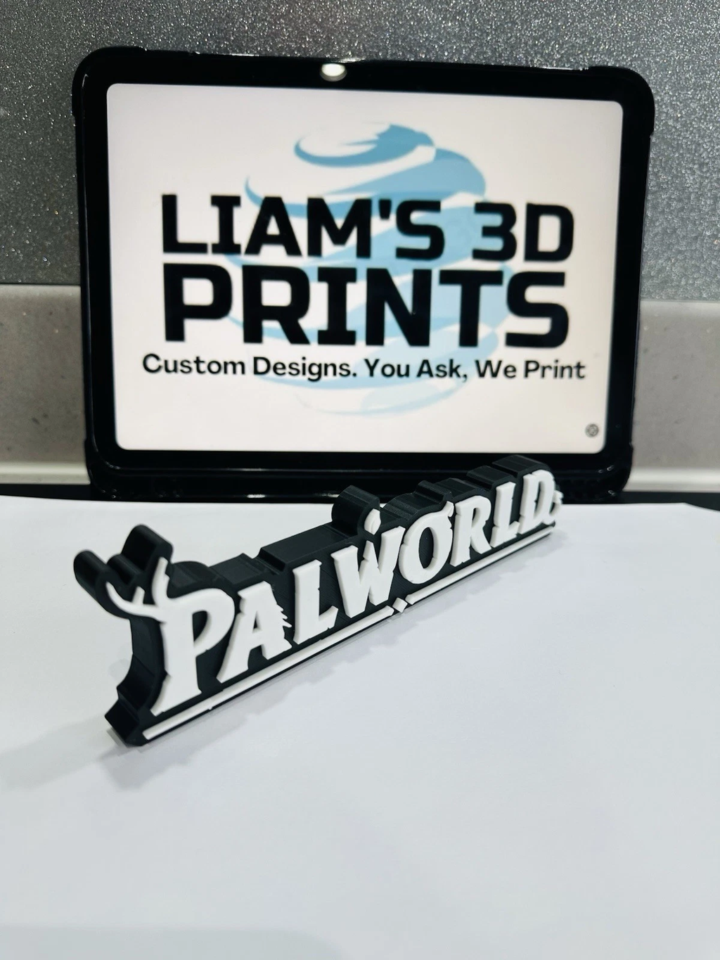 Decorative Palworld Game Room Sign Display Logo Pops
