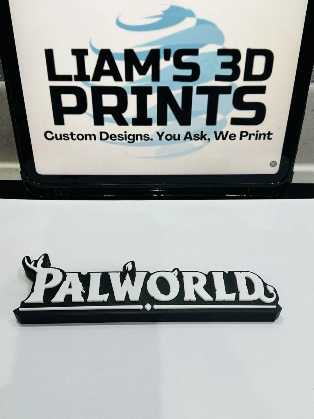 Decorative Palworld Game Room Sign Display Logo Pops