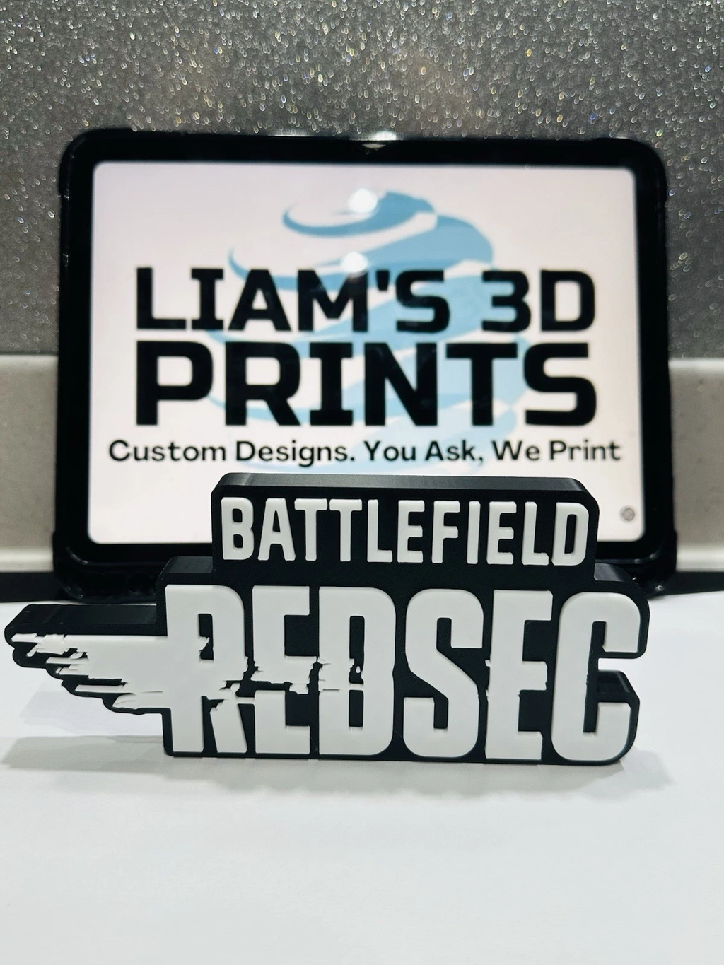 Decorative Battlefield Redsec REDSEC Game Room Sign Display Logo