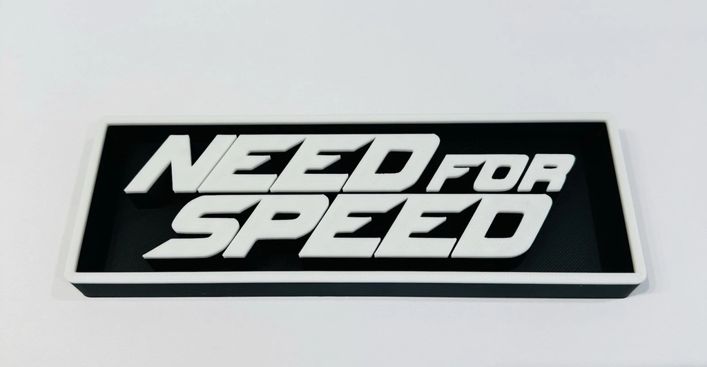 Decorative Need For Speed Game Film Logo Sign Display Cinema s 17.5cm L 22cm