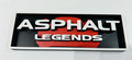 Decorative Asphalt Legends Video Game Logo Sign Display Cinema s17.5cm L22cm