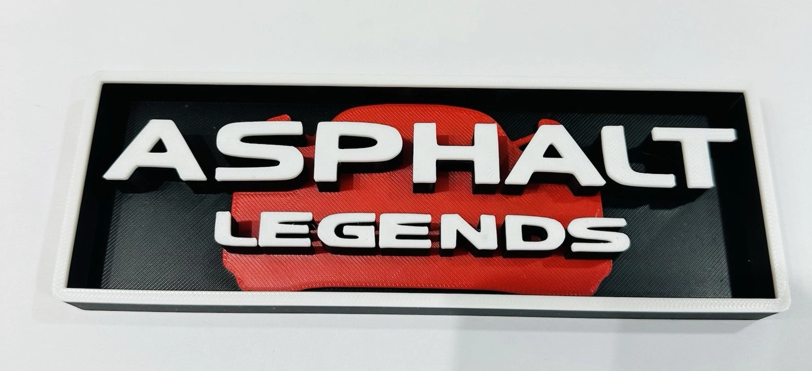 Decorative Asphalt Legends Video Game Logo Sign Display Cinema s17.5cm L22cm