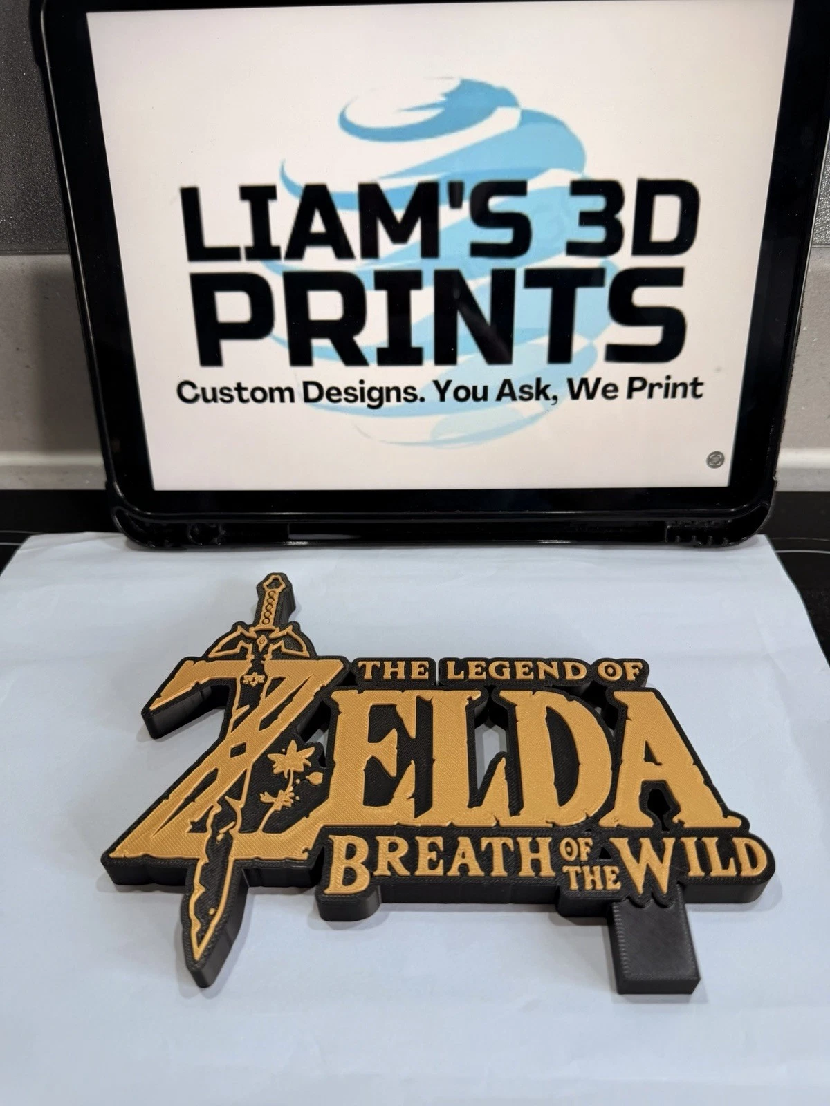 Decorative The Legend Of Zelda Breath Of The Wild Nintendo Game Sign Logo Gaming