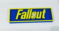 Decorative Fallout Game TV Logo Sign Display Cinema s 17.5cm Large 22cm