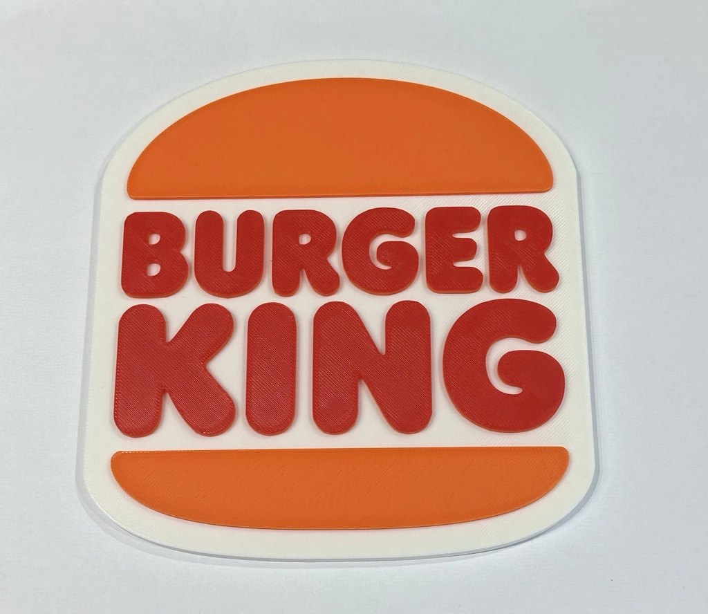 Decorative Burger King Restaurant Fast Food Wall Plaque logo Sign Display