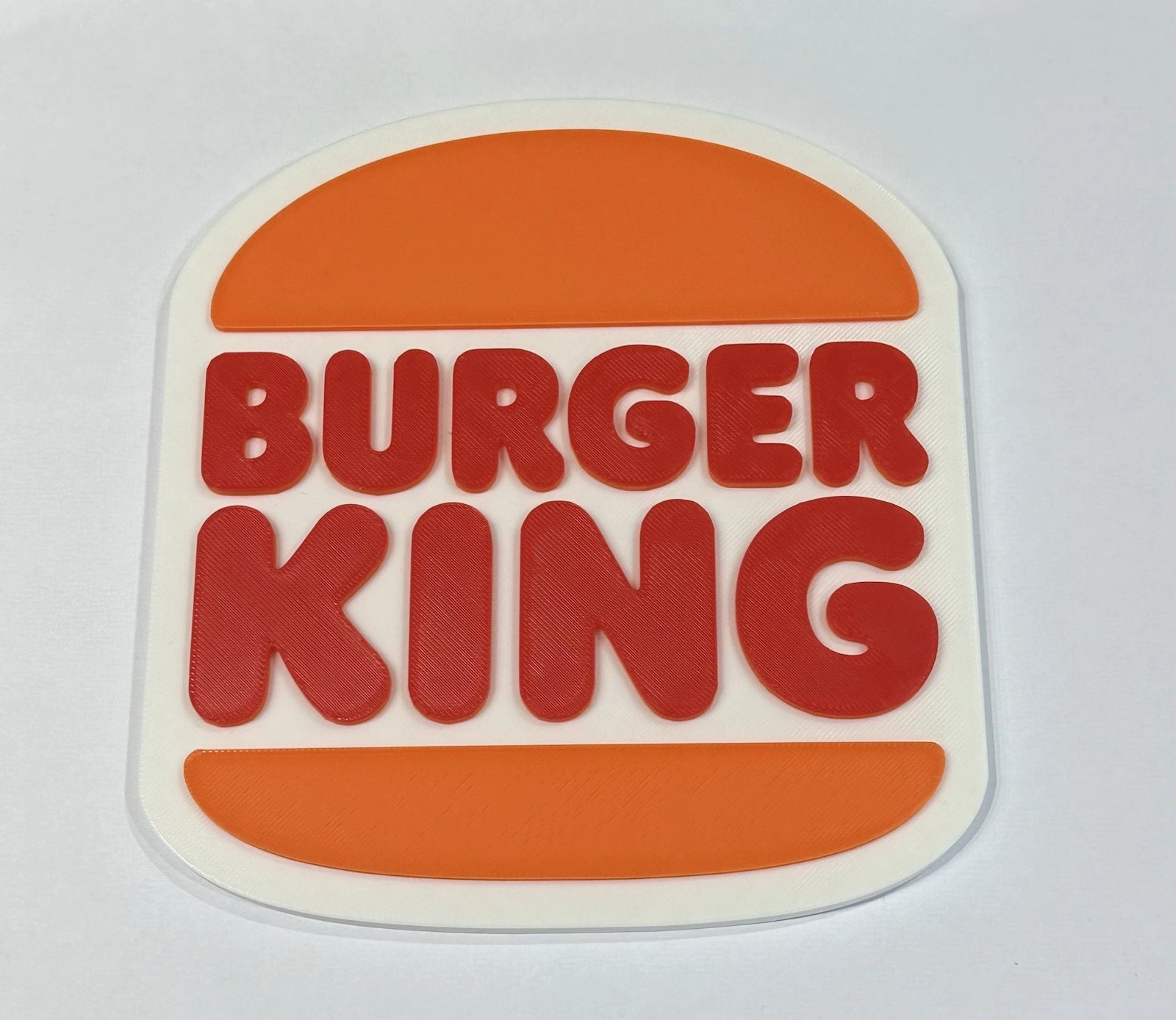 Decorative Burger King Restaurant Fast Food Wall Plaque logo Sign Display