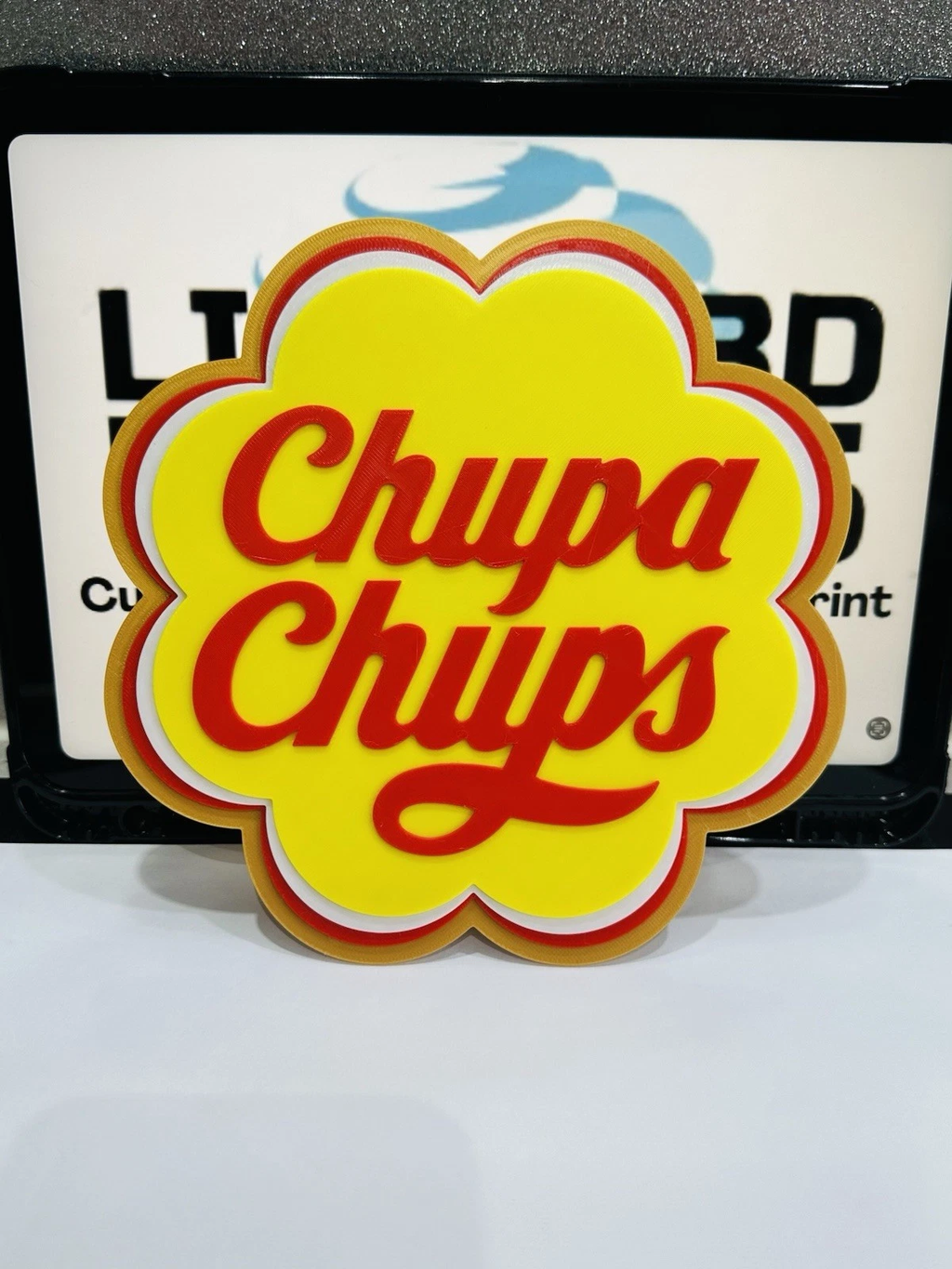 Decorative Chupa Chups Wall logo Sign Display 18cm Mancave Bar
