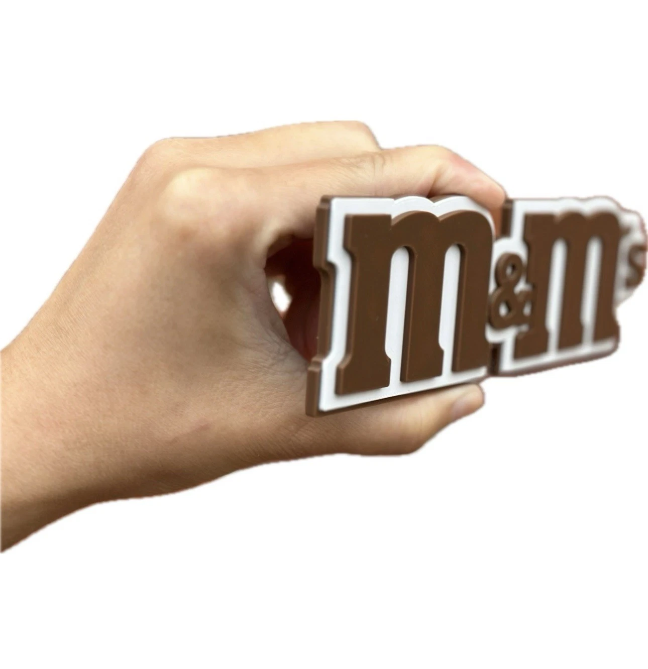 Decorative M&M M and M logo Sign Display two sizes small 16cm L 25cm