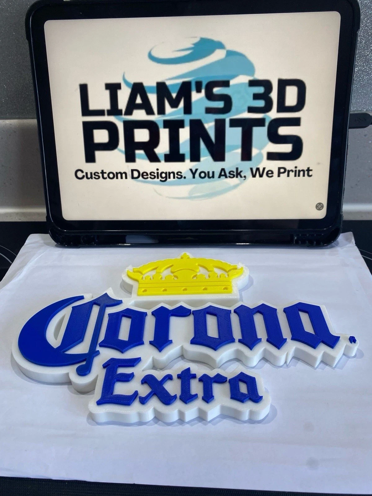 Decorative Corona extra Sign Display logo Beer 22cm Mancave Bar