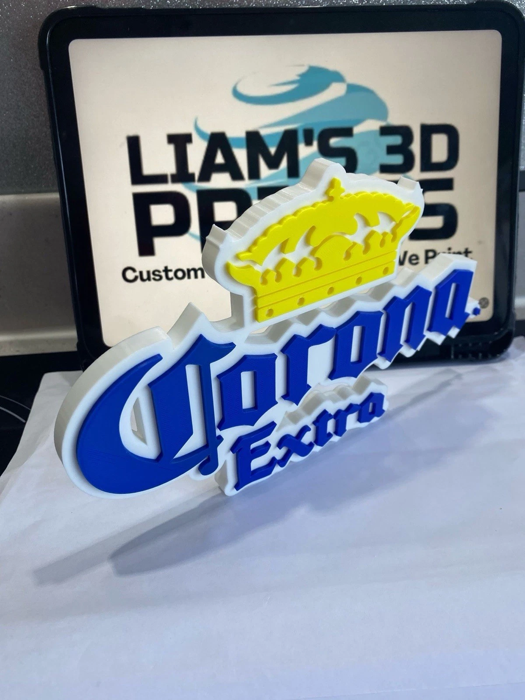 Decorative Corona extra Sign Display logo Beer 22cm Mancave Bar