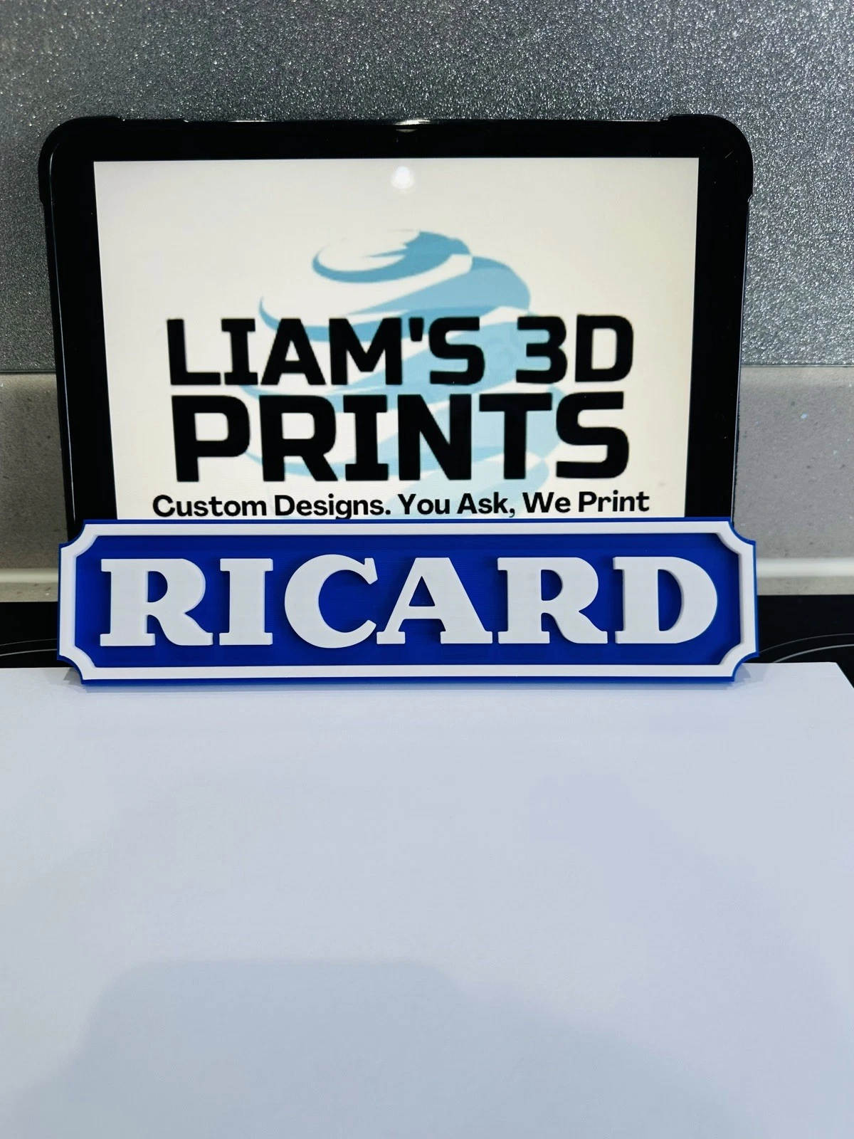 Decorative Ricard Bar Sign Display Wall Mancave Garage Logo