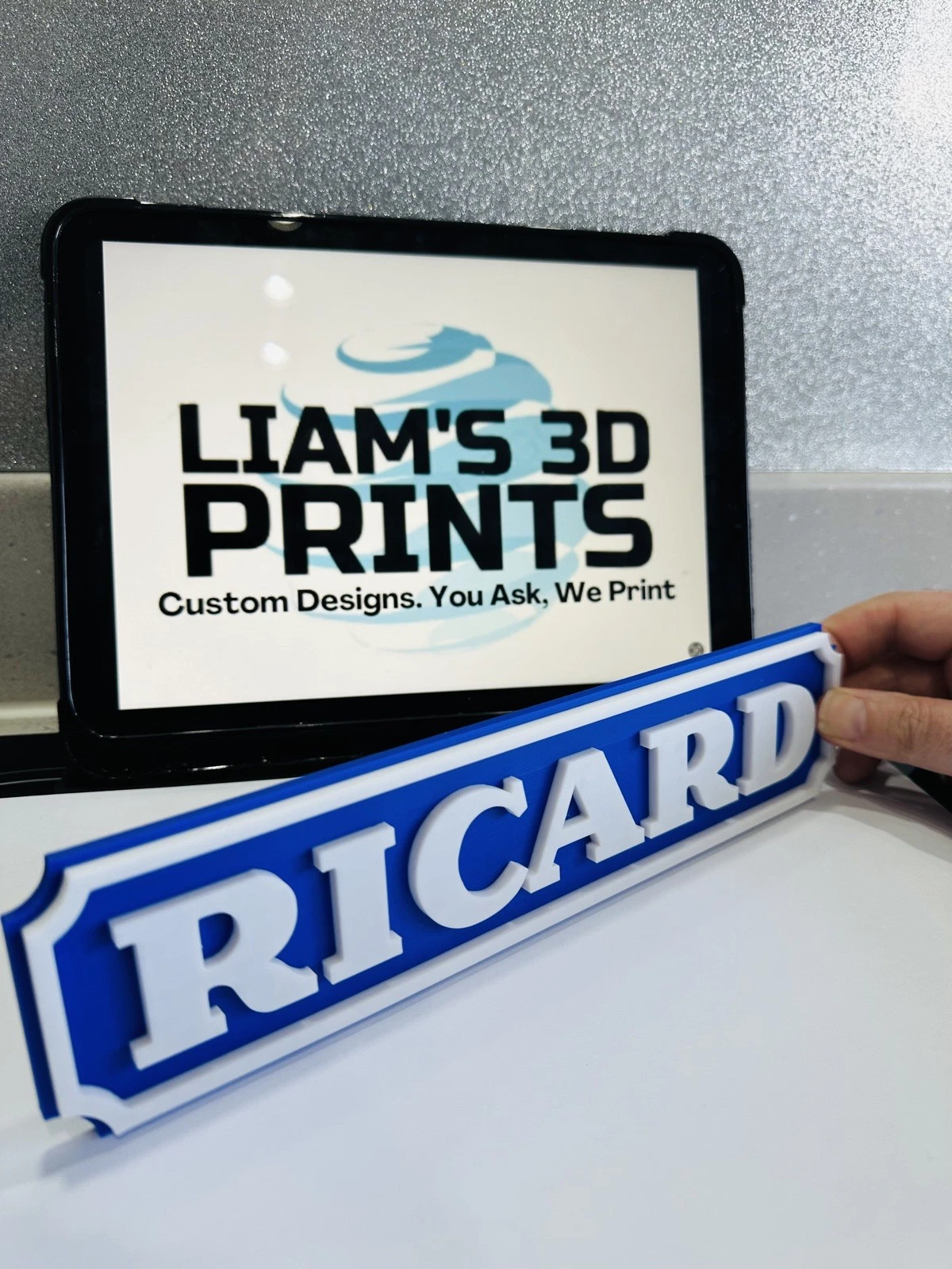 Decorative Ricard Bar Sign Display Wall Mancave Garage Logo