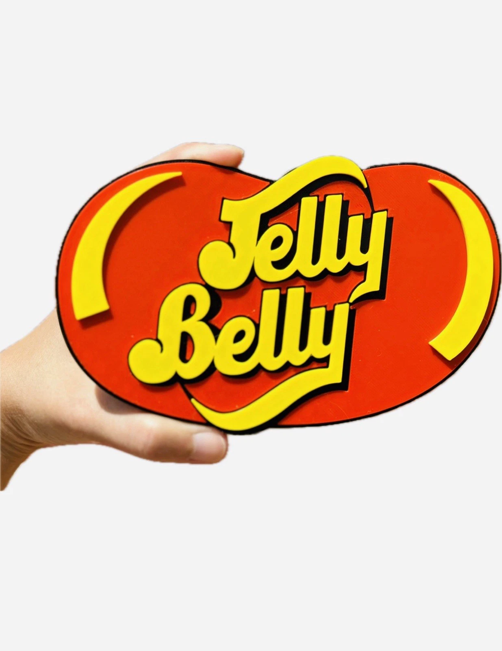 Decorative jelly Belly smelly logo Sign Display