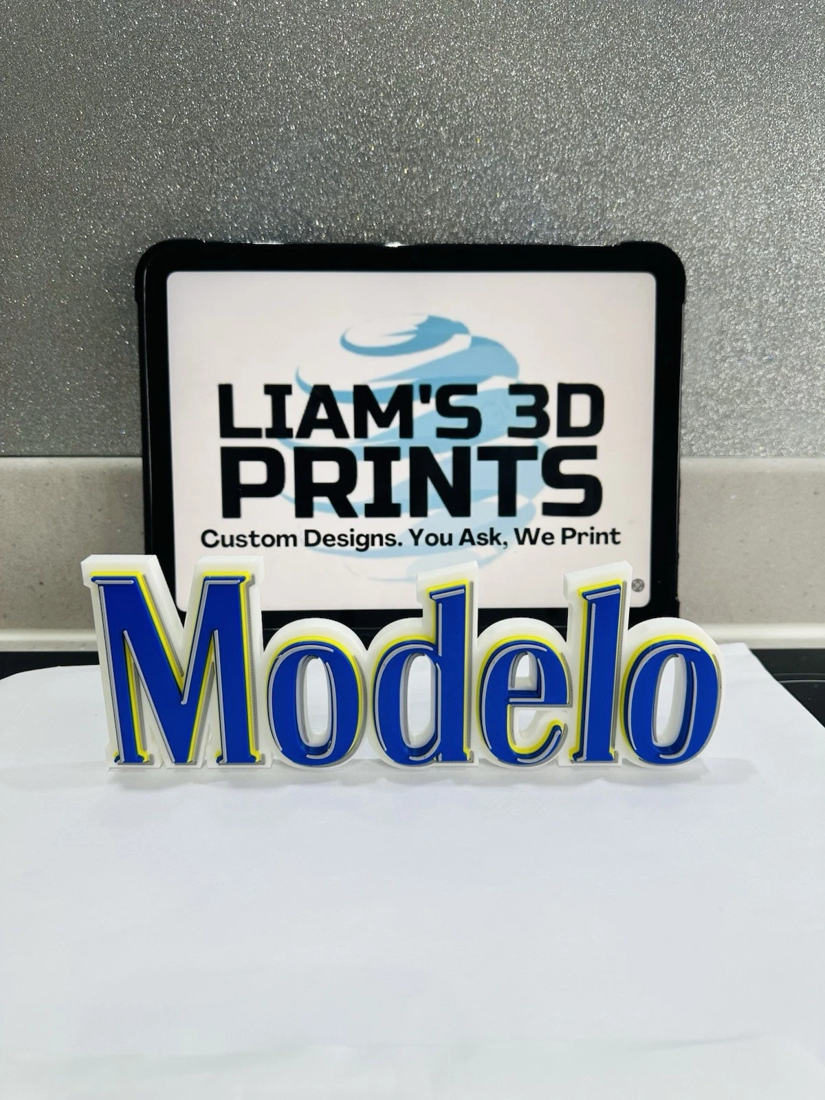 Decorative Modelo Bar Beer Sign Display Mancave
