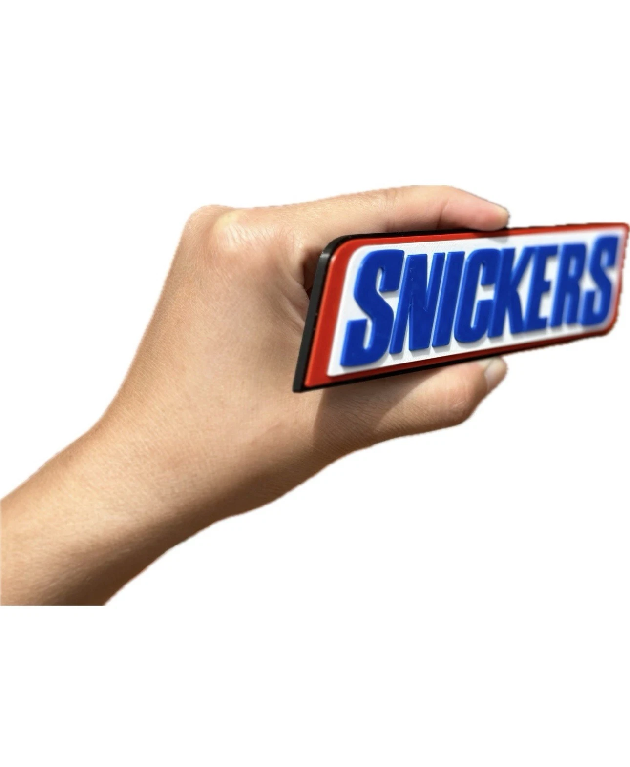 Decorative Snickers Chocolate logo Sign Display two sizes small 16cm L 25cm