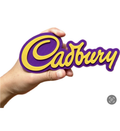 Decorative Cadbury logo Sign Display two sizes small 16cm L 25cm