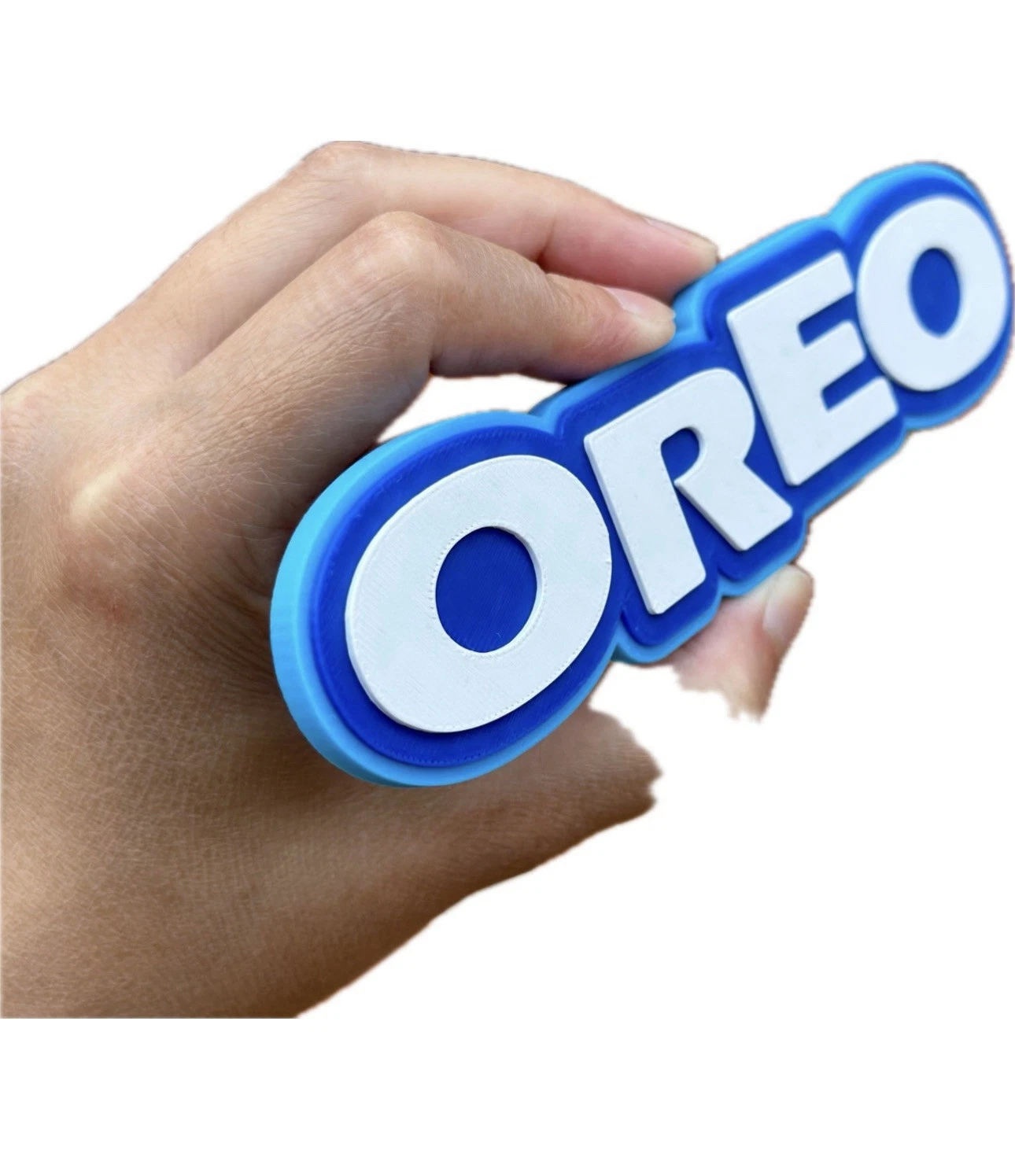 Decorative Oreo Biscuit logo Sign Display two sizes small 16cm L 25cm