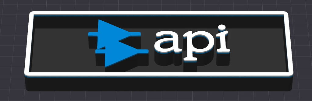 Decorative Api Sound Box Sign Shelf Wall Home Cinema 2 Sizes