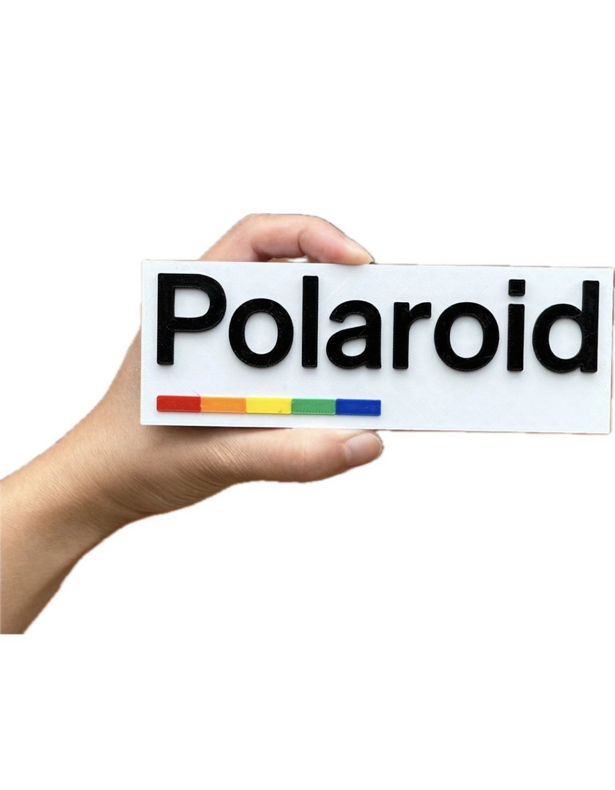 Decorative Polaroid Camera logo Sign Display two sizes small 16cm Large 25cm