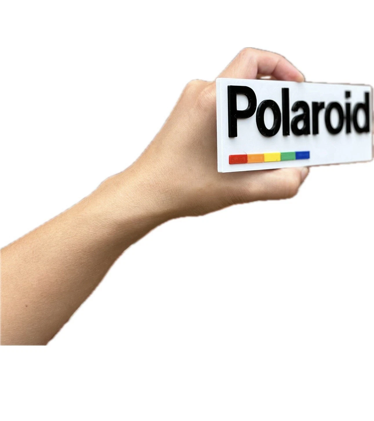 Decorative Polaroid Camera logo Sign Display two sizes small 16cm Large 25cm