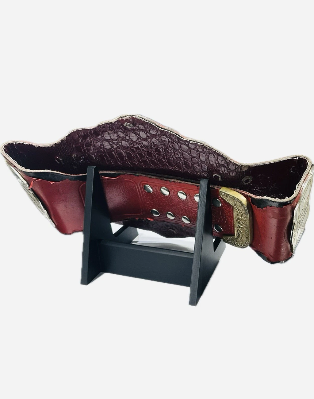 Decorative Wrestling, Boxing, MMA Belt Display Stand Turnbuckle Pad Display WWE