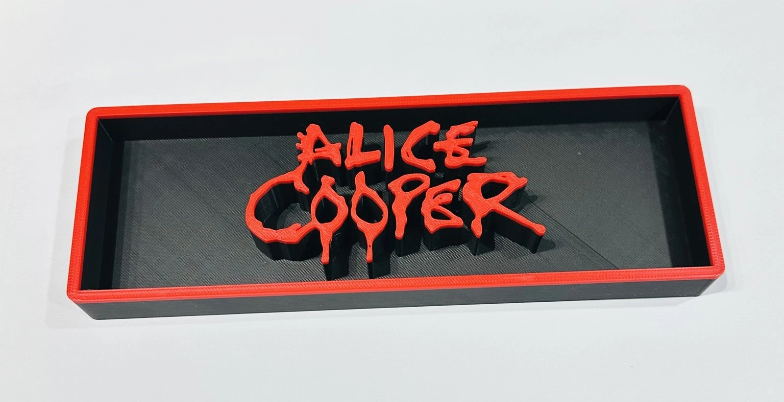 Decorative Alice Cooper Box Music Logo Sign Display Cinema s17.5cm L22cm