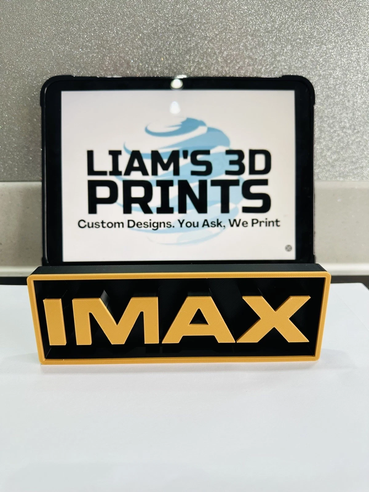 Decorative IMAX Box Sign Shelf Wall Home Cinema 2 Sizes