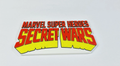 Decorative Marvel Secret Wars Comic Self Standing Film TV logo Sign Display Pops