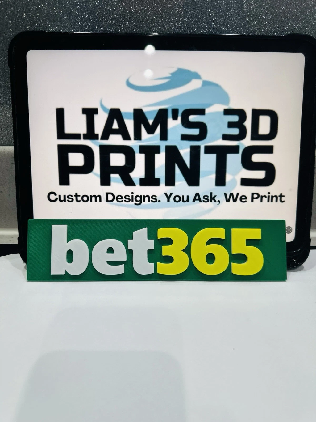 Decorative Bet 365 Logo Sign Display Mancave Bar