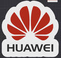 Decorative Huawei Logo Flat Wall Plaque Sign Display Room Phone