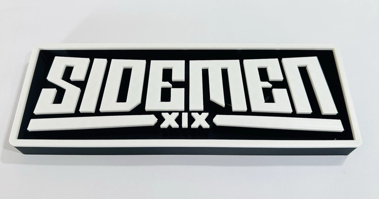 Decorative Sidemen Logo Sign Display Cinema small 17.5cm Large 22cm