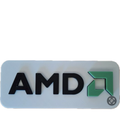 Decorative AMD Logo Standing Sign Display Room PC