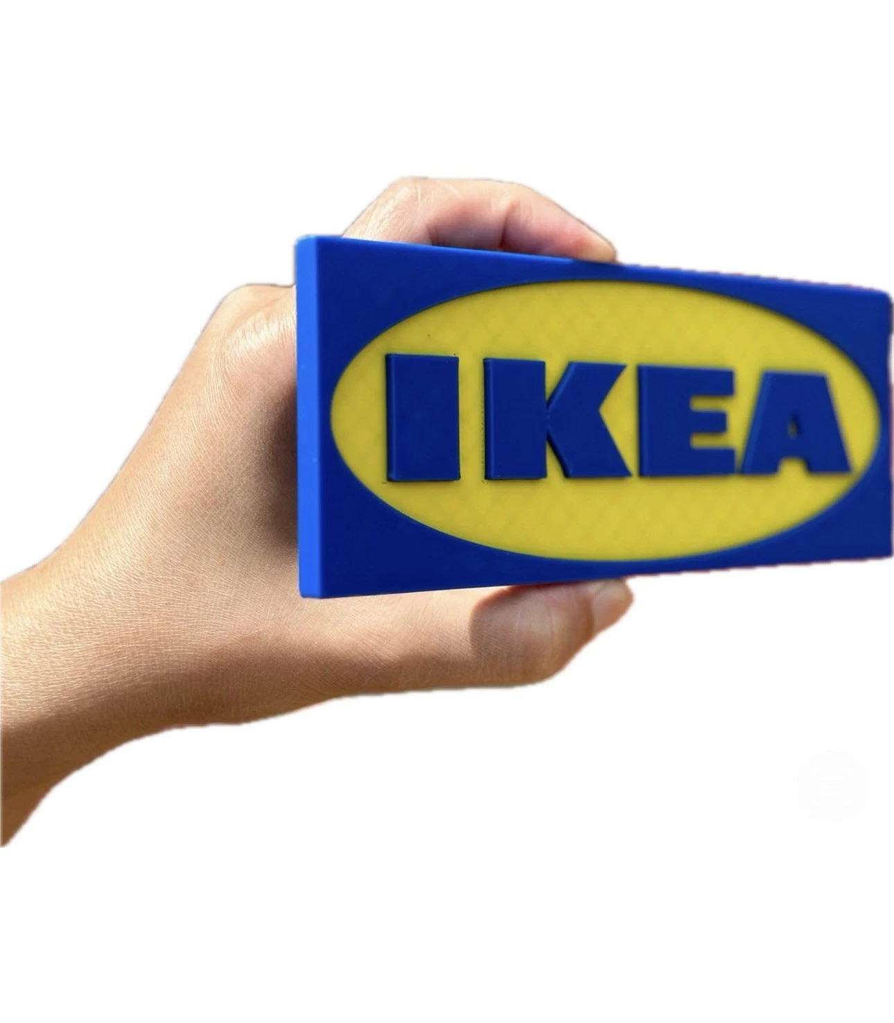 Decorative Ikea logo Sign Display two sizes small 16cm L 25cm