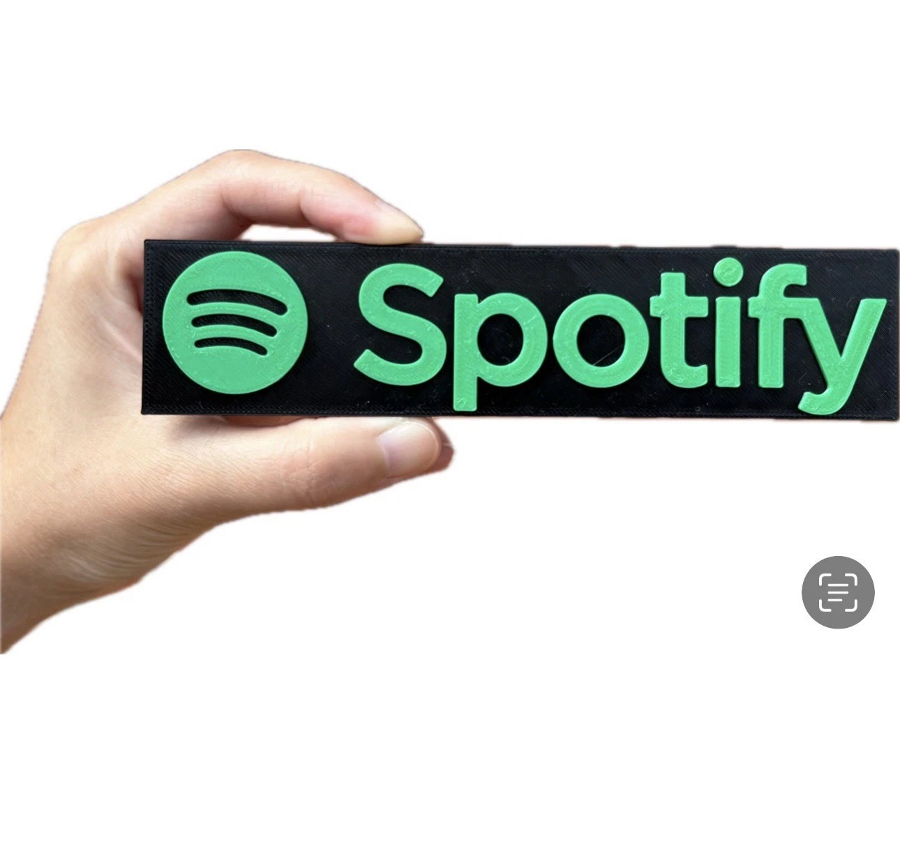Decorative Spotify logo Sign Display two sizes small 16cm Large 25cm