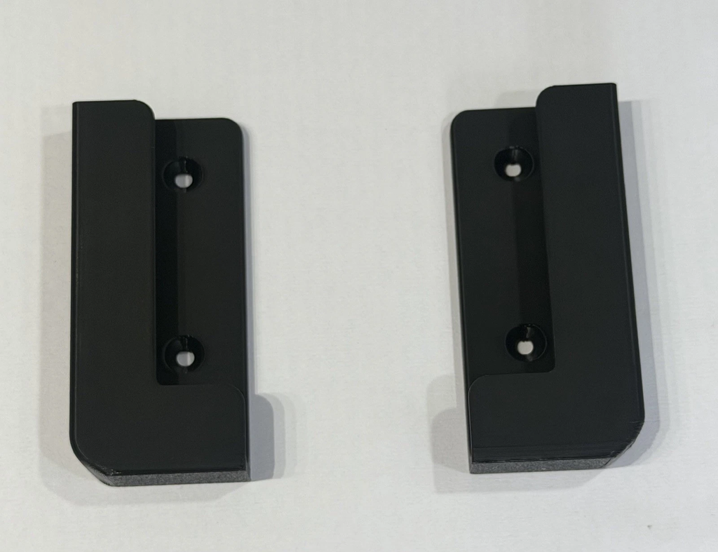 Android Tablet / iPad Wall Mounted Brackets with Screw Holes ANY COLOUR