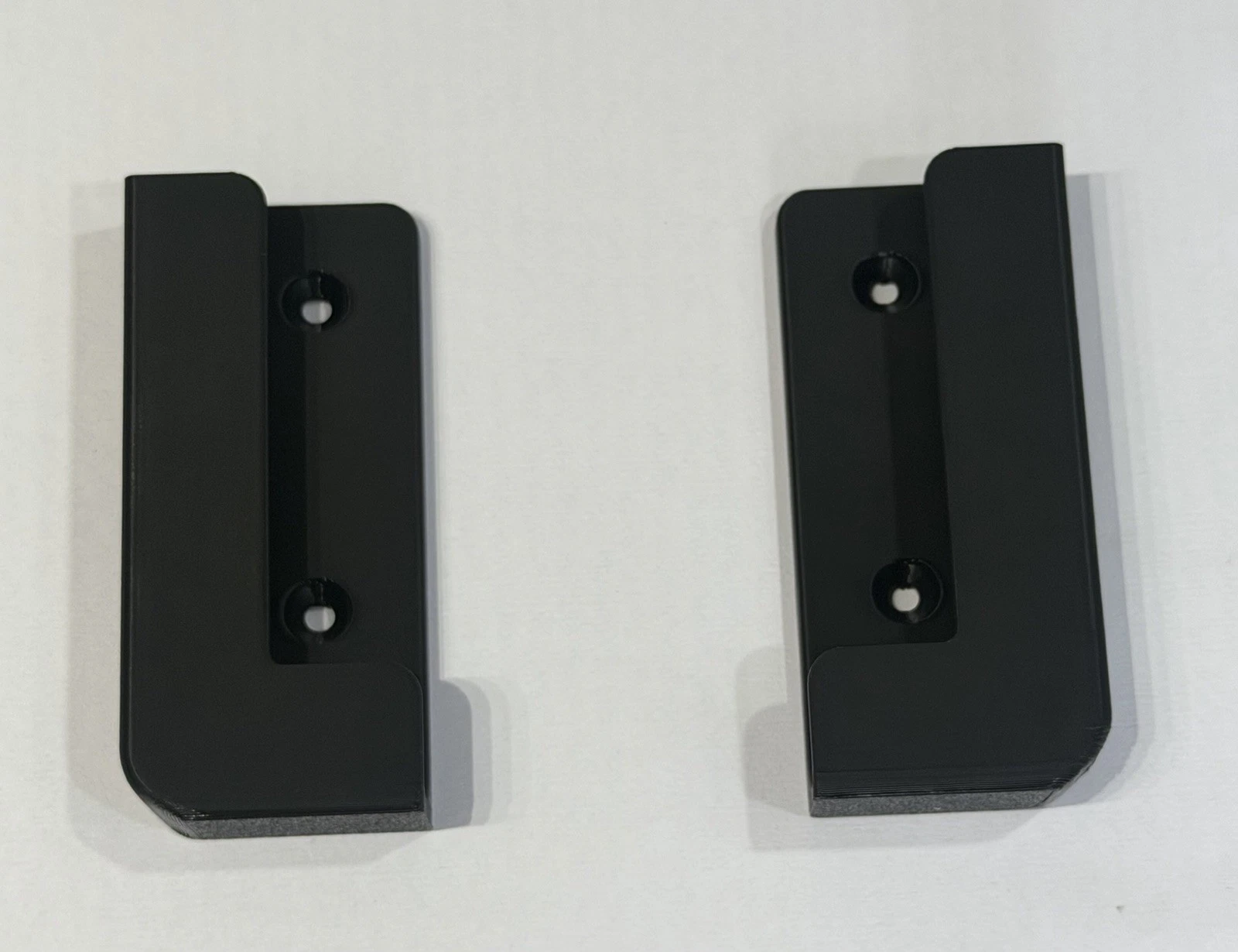 Android Tablet / iPad Wall Mounted Brackets with Screw Holes ANY COLOUR