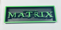 Decorative The Matrix Film Box Sign Logo Shelf Display 2 Sizes