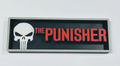 Decorative The Punisher Marvel Film Box Sign Logo Shelf Display 2 Sizes