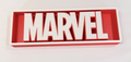 Decorative MARVEL Box Sign Film Shelf Wall Display small 17.5cm Large 22cm