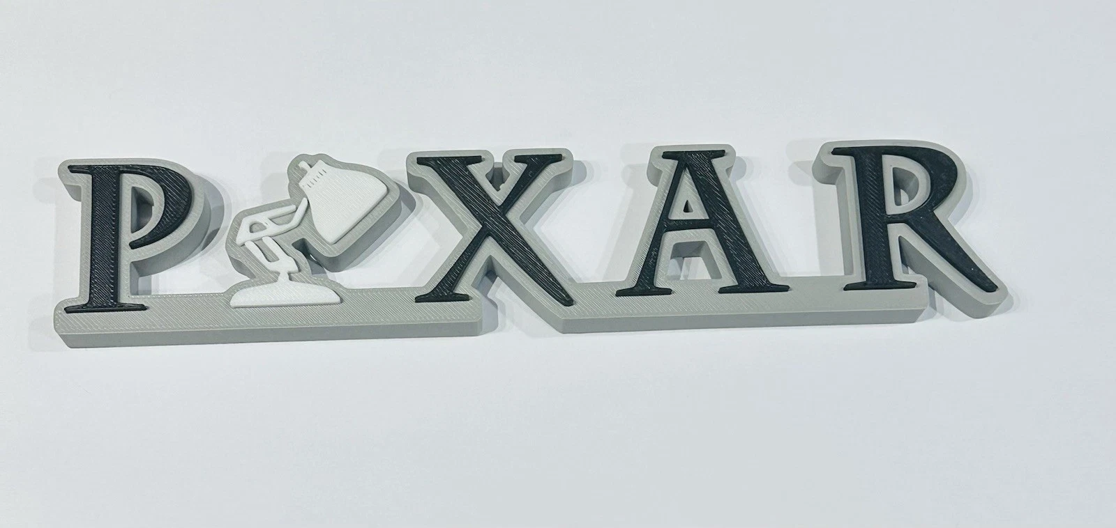 Decorative Pixar Disney Lamp Logo Self Standing Sign Display Room Film