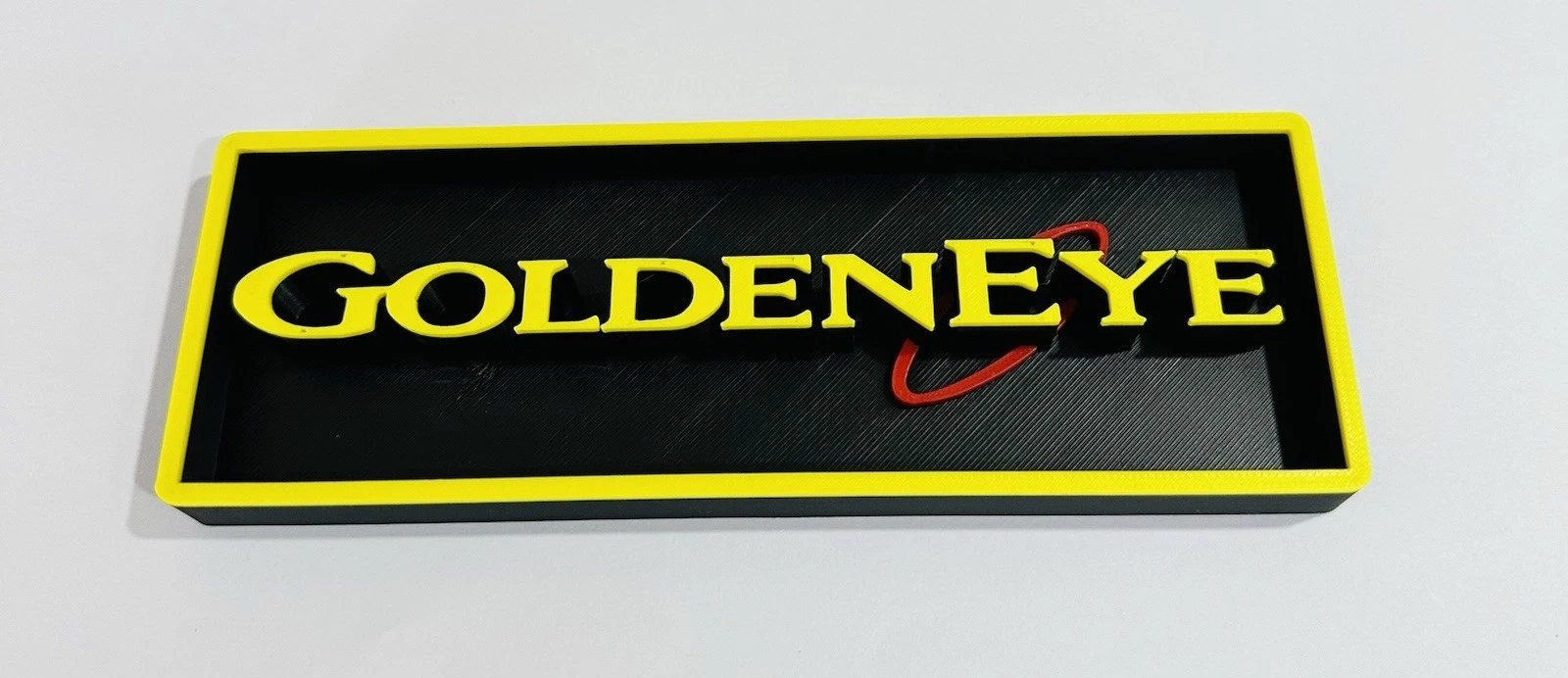 Decorative 007 GoldenEye Video Game Logo Sign Display Cinema s17.5cm L22cm