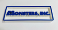 Decorative Disney Monsters Inc Film Logo Sign Display Cinema s 17.5cm L 22cm