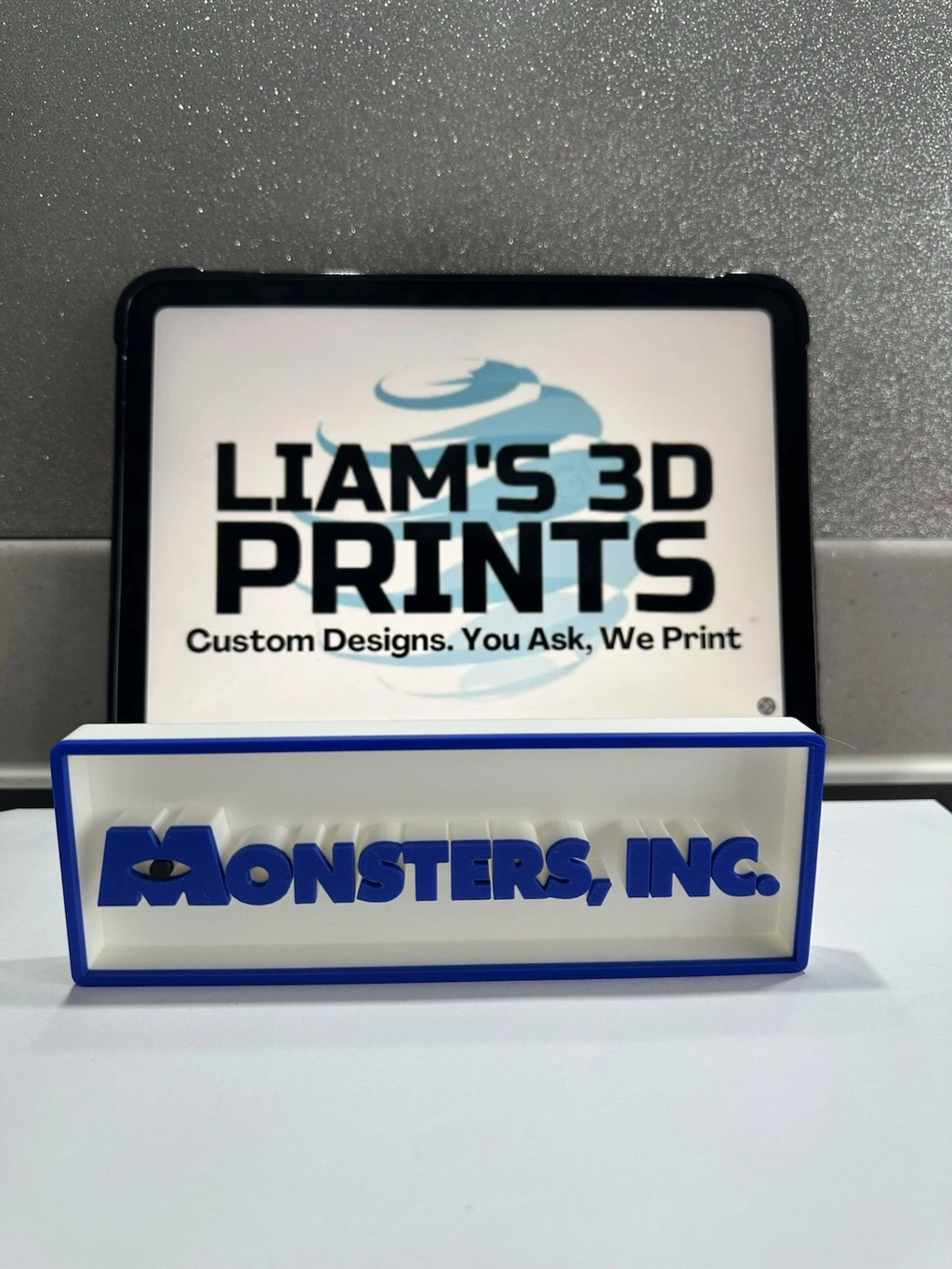Decorative Disney Monsters Inc Film Logo Sign Display Cinema s 17.5cm L 22cm