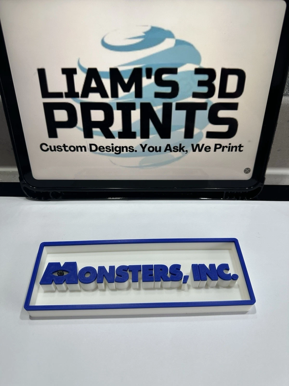 Decorative Disney Monsters Inc Film Logo Sign Display Cinema s 17.5cm L 22cm