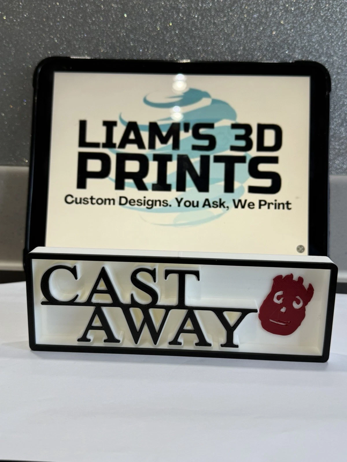 Decorative Cast away Film Logo Sign Display Cinema s 17.5cm L 22cm