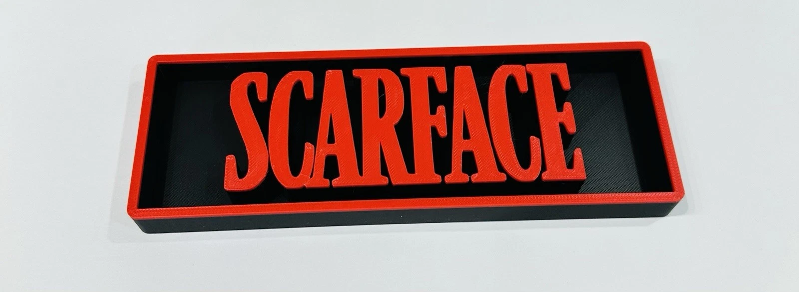 Decorative Scarface Film Logo Sign Display Cinema s17.5cm L22cm