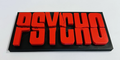 Decorative Psycho Film TV Self Standing logo Sign Display Pops