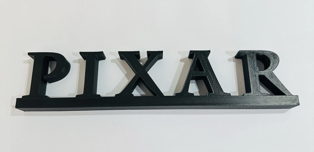 Decorative Pixar Logo Sign Pop Display And Any Colour