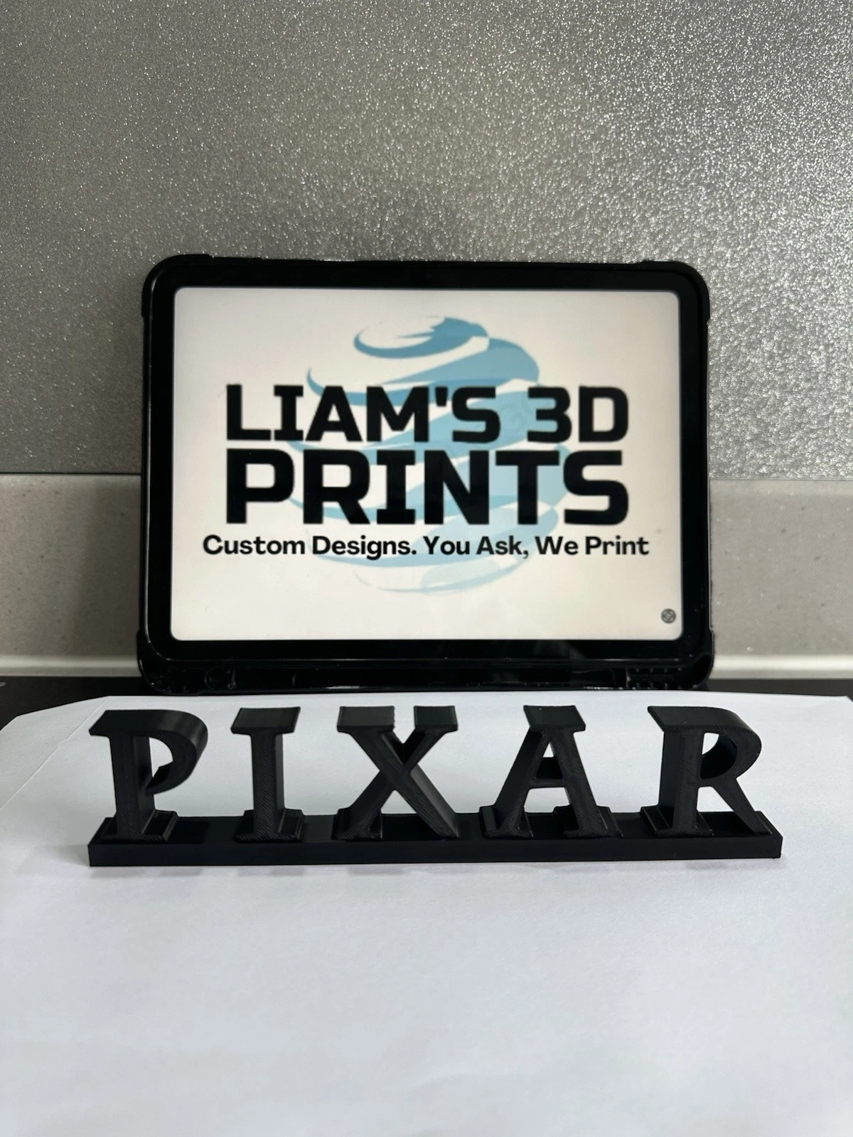 Decorative Pixar Logo Sign Pop Display And Any Colour