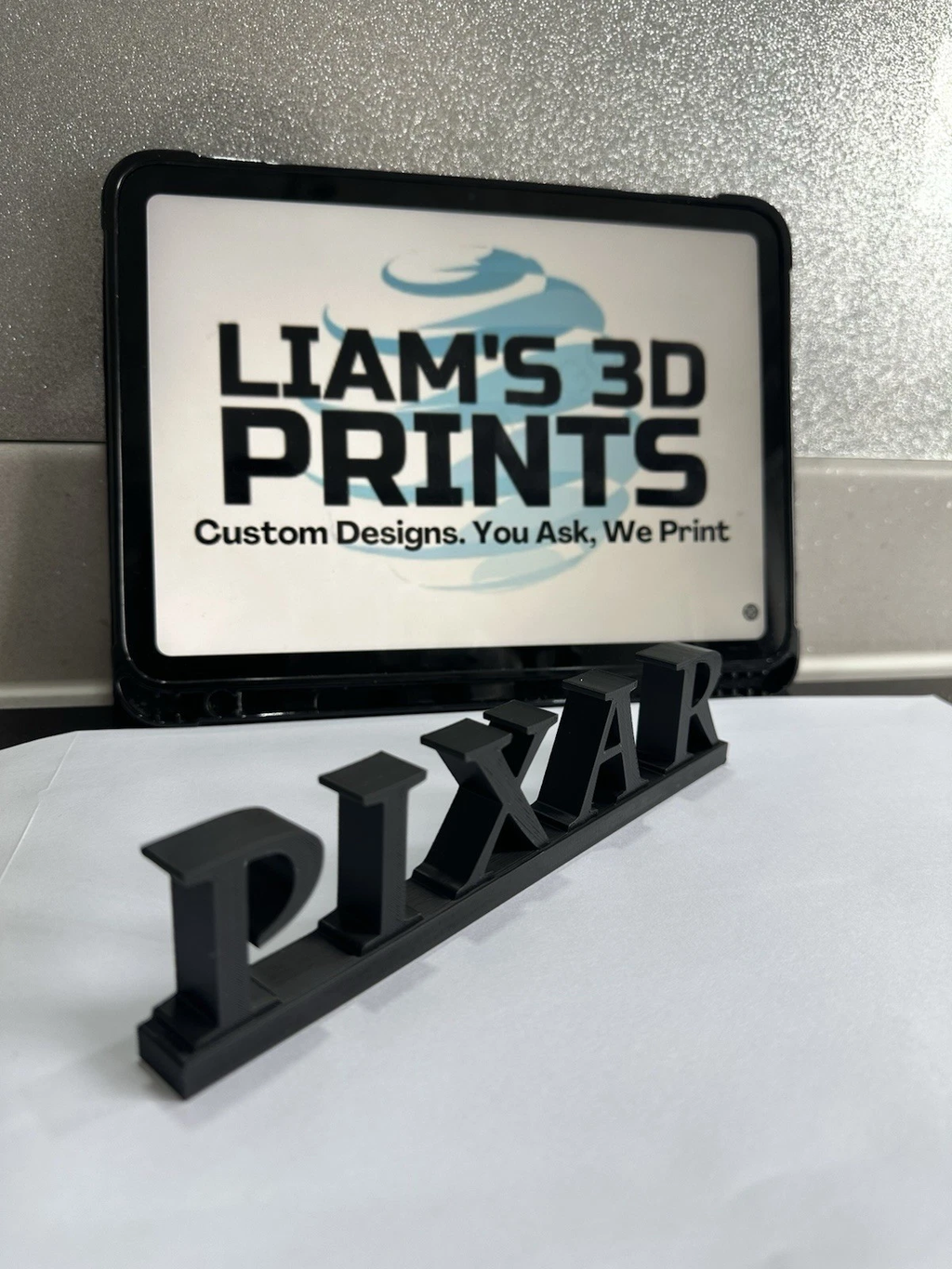 Decorative Pixar Logo Sign Pop Display And Any Colour